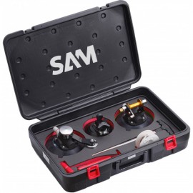 SAM OUTILLAGE - Kit dépose pare brise à cliquet 1 seul opérateur