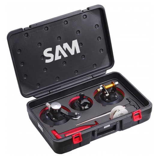 SAM OUTILLAGE - Kit dépose pare brise à cliquet 1 seul opérateur