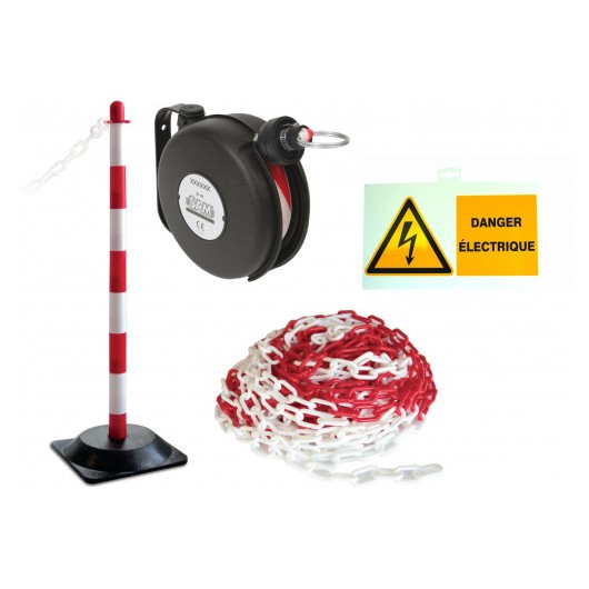 SAM OUTILLAGE - Composition 10 outils de signalisation et balisage