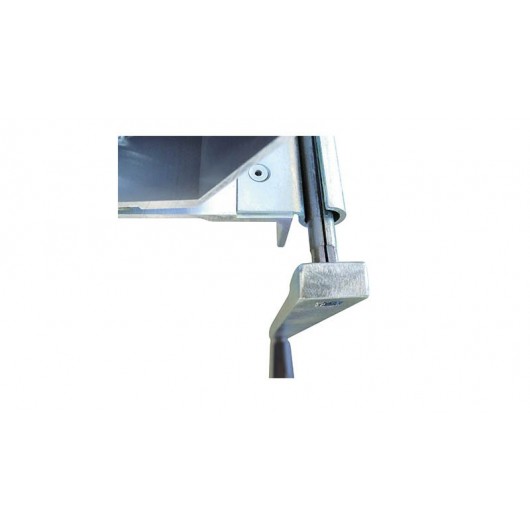 JOUANEL - Plieuse Parisienne manuelle de chantier en aluminium - Longueur: 2m - avec baguette de 13mm - sans tréteaux