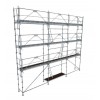 Lot échafaudage façadier 80 M² PROGRESS FIRST - R200 - Garde-corps monoblocs - TUBESCA COMABI