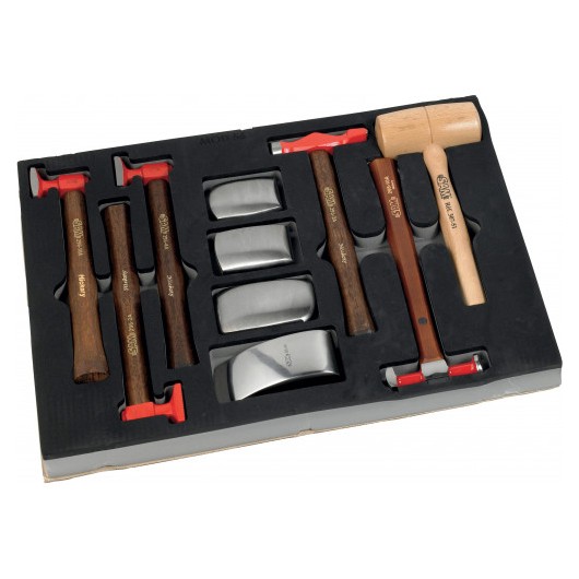 SAM OUTILLAGE - Module mousse 3/3 de 10 outils carrosserie battes de formage SAM OUTILLAGE - Module mousse 3/3 de 10 outils carrosserie battes de formage