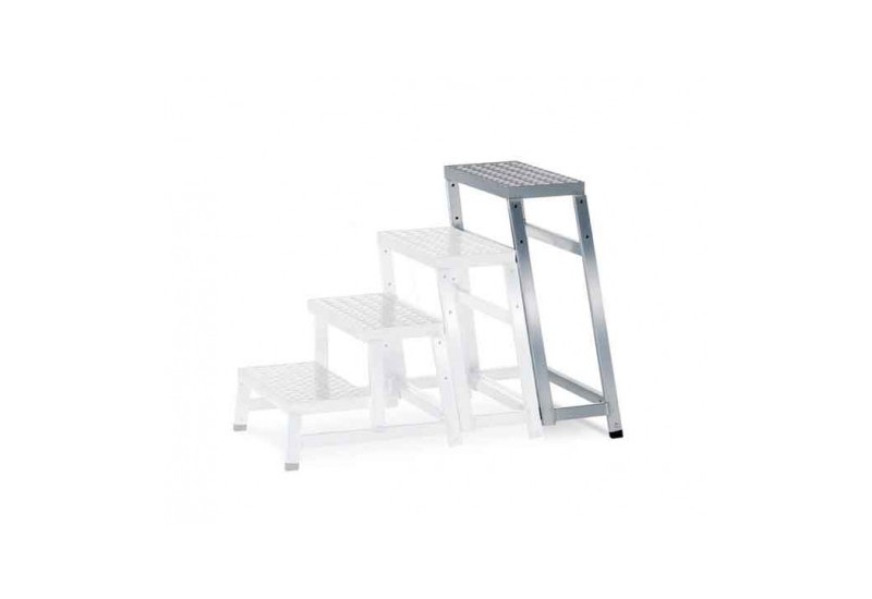 CENTAURE - Marchepied MODULO STEP - rehausse 4 marches - aluminium