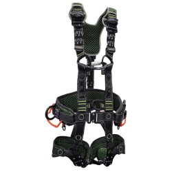 KRATOS SAFETY - HYBRID AIRTECH 2 - HARNAIS ANTICHUTE 3 POINTS D'ACCROCHAGE AVEC CEINTURE EXTRA CONFORT (S-M)