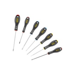 STANLEY - Tournevis Elec + Meca + Ph + Pozi - Jeu De 7Pcs Fatmax