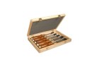 STANLEY - Ciseau A Bois Manche Bois - Coffret De 5Pcs