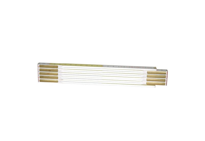 STANLEY - Mesure Pliante 2M X 17Mm Bois Blanc-Jaune