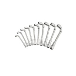 STANLEY - Cle A Pipe Debouchee 6X6 Pans - Jeu De 10Pcs