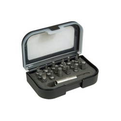 STANLEY - Coffret D'Embouts De Vissage 1/4" 25Mm - Jeu De 19Pcs - Gamme Pro