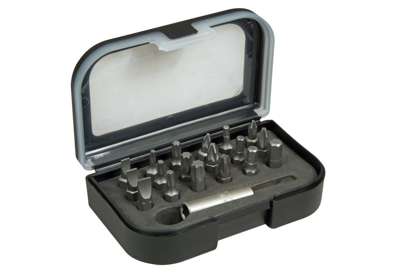 STANLEY - Coffret D'Embouts De Vissage 1/4" 25Mm - Jeu De 19Pcs - Gamme Pro