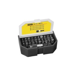 STANLEY - Coffret D'Embouts De Vissage 1/4" 25Mm - Jeu De 31Pcs - Gamme Pro