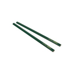 STANLEY - Crayon De Macon 30Cm Corps Vert - Carte 2 Pcs