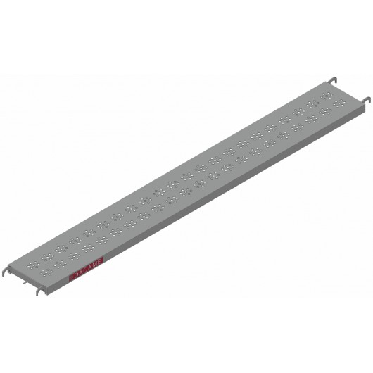 DACAME - Plancher échafaudage fixe DUO 45 (2mx0,365m) (SM) - Acier