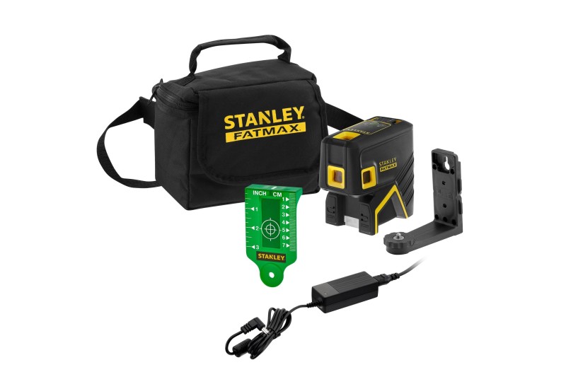 STANLEY - Niveau Laser 5 Points Spg5 - Vert - Fatmax (Li-Ion)