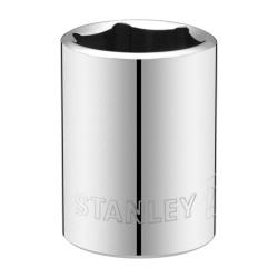 STANLEY - Douille 1/2" 6 Pans 22 Mm