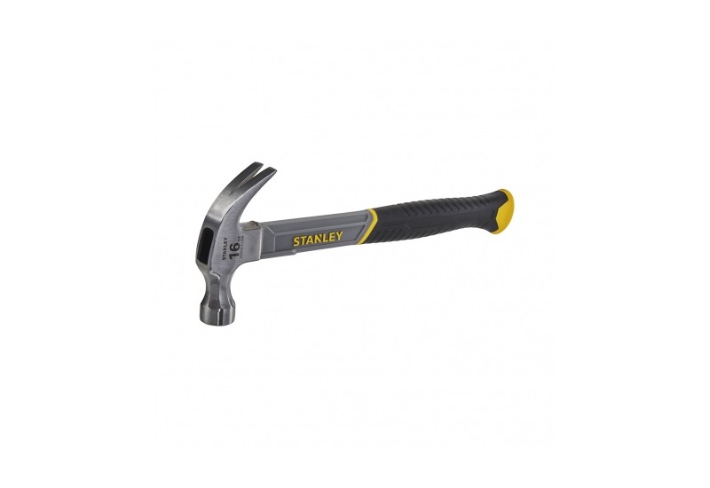 STANLEY - Marteau Arrache-Clous Manche Fibre De Verre 450G STANLEY - Marteau Arrache-Clous Manche Fibre De Verre 450G