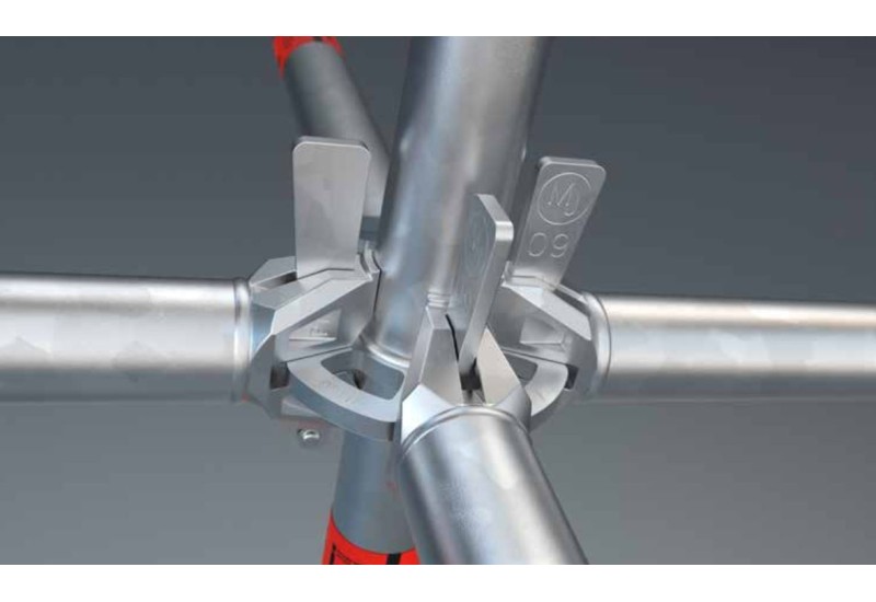 MJ-GERÜST - Socle vérin orientable pour échafaudage - acier galvanisé à chaud (Diamètre: 36mm) MJ-GERÜST - Socle vérin orientable pour échafaudage - acier galvanisé à chaud (Diamètre: 36mm)