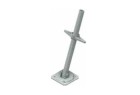 MJ-GERÜST - Socle vérin orientable pour échafaudage - acier galvanisé à chaud (Diamètre: 36mm)