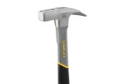 STANLEY - Marteau Arrache-Clous De Charpentier Manche Fibre De Verre 600G