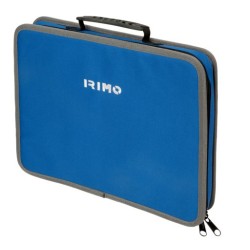 IRIMO - Trousse en tissu à double fermeture à glissière 353 x 310 mm