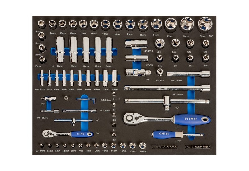 IRIMO - Module mousse 3/3 Douilles et embouts - 94 pièces