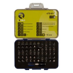 IRIMO - Coffret d'embouts 1/4", 61 pièces