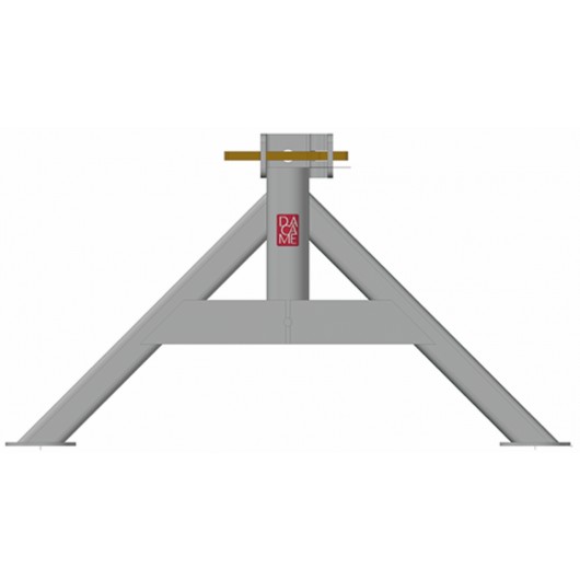 DACAME DCM 49 A-300 : Pied Triangle pour échafaudage de maçon