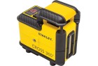 STANLEY - Kit Niveau Laser 360° - Rouge + Trépied - Précision +/- 4 mm - Portée 10 m - CROSS360