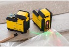 STANLEY - Kit Niveau Laser 360° - Rouge + Trépied - Précision +/- 4 mm - Portée 10 m - CROSS360