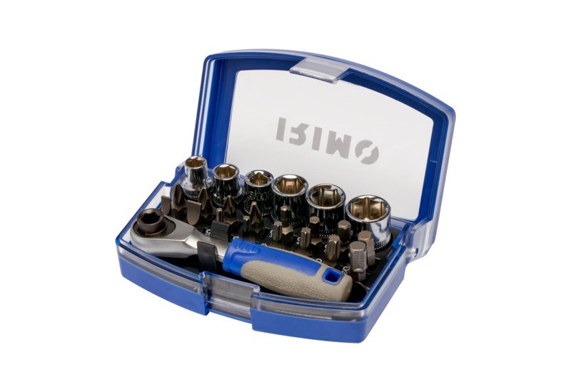 IRIMO - Jeu de 23 douilles et embouts 1/4"