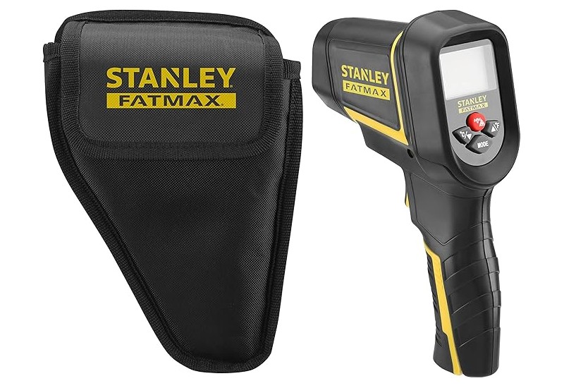 STANLEY - Thermomètre Sans Contact Infrarouge Stanley® Fatmax® - Jusqu'À 1350 °C STANLEY - Thermomètre Sans Contact Infrarouge Stanley® Fatmax® - Jusqu'À 1350 °C