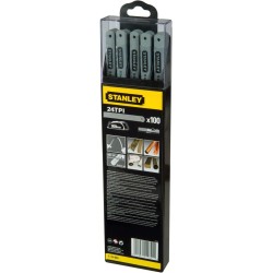 STANLEY - Lame De Scie A Metaux - Boite 100 Lames Flexible Lion 10 Dents