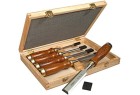 STANLEY - Ciseau A Bois Manche Bois - Coffret De 5Pcs