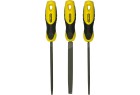 STANLEY - Limes Batardes 150Mm - Jeu De 3 pièces