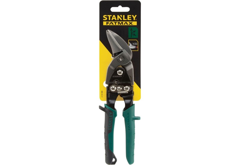 STANLEY - Cisaille Aviation A Chantourner Passe-Franc Droite 250Mm - Nez Arrondi - Fatmax