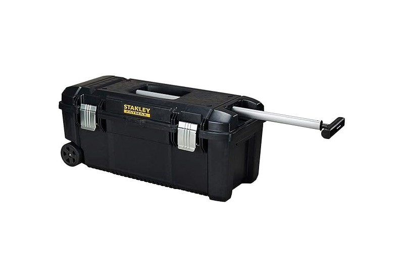 STANLEY - Boite A Outils Etanche 71 Cm Poignee Telescopique Et Roulettes Fatmax