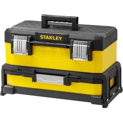 STANLEY - Boite A Outils A Tiroir Bimatiere Jaune 51Cm