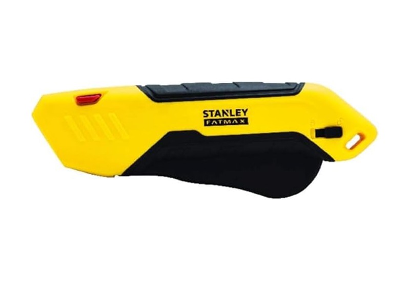 STANLEY - Couteau De Sécurité Bimatière À Gâchette Et Lame Auto-Rétractable Fatmax