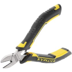 STANLEY - Mini Pince Coupante Diagonale D'Electricien 110Mm Fatmax