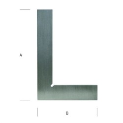 METRICA - Équerre Simple Inox 100X70Mm