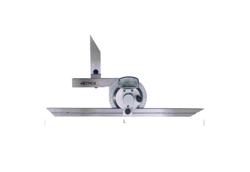 METRICA - Rapporteur Angle Acier Inox Ch 200/300 mm METRICA - Rapporteur Angle Acier Inox Ch 200/300 mm