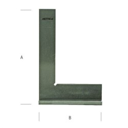 METRICA - Équerre Chapeau Acier 100 x 70 mm