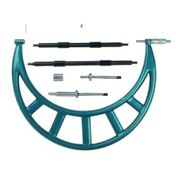 METRICA - Micromètre 900/1000Mm - Arc en structure tubulaire légère et robuste