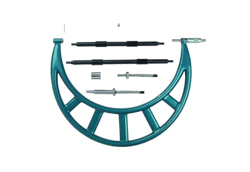 METRICA - Micromètre 900/1000Mm - Arc en structure tubulaire légère et robuste