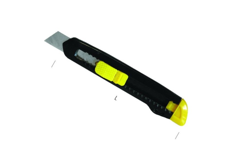 Cutter moyen METRICA 49018 avec corps en ABS robuste