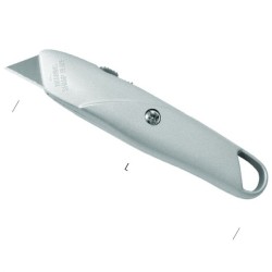 cutter métal METRICA 49117 corps aluminium ergonomique