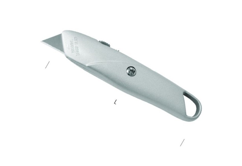 cutter métal METRICA 49117 corps aluminium ergonomique