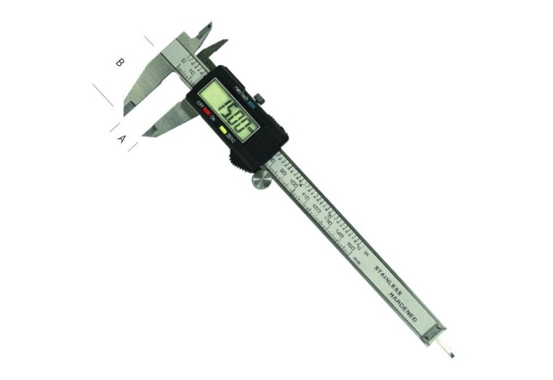 METRICA - Pied A Coulisse Dig. 0,01 200 mm