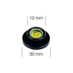 Fiole circulaire METRICA 34509 en résine acrylique 11 mm
