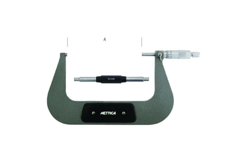 METRICA - Micromètre Extérieur 100/125Mm METRICA - Micromètre Extérieur 100/125Mm